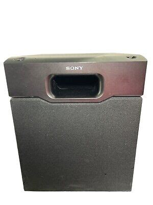 Sony SA WMSP1 Subwoofer Powered SS MSP1 Speaker Home System Tested