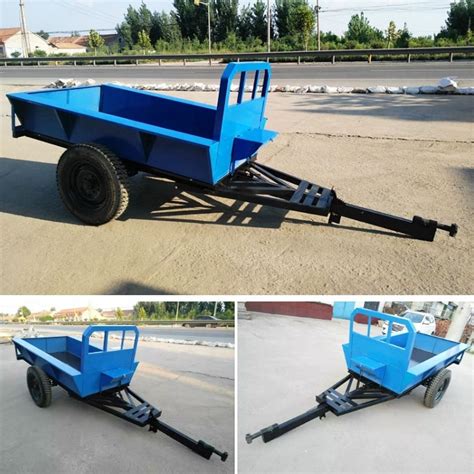 Trailer With Wheel Walking Tractor For Farm Use China Trailer And