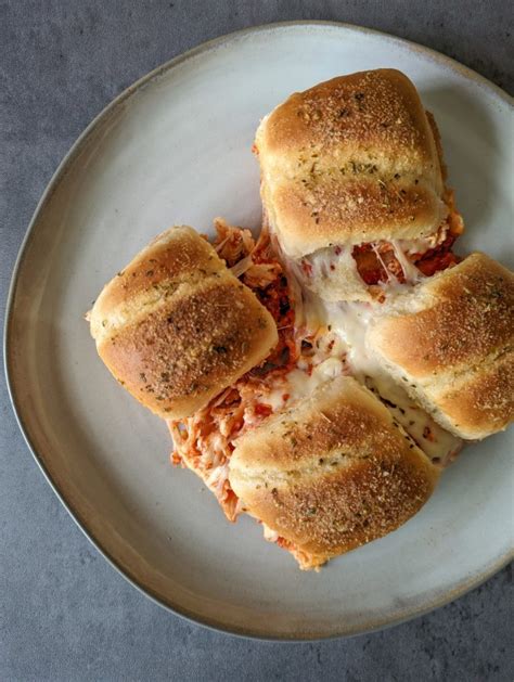 Chicken Parm Sliders • The Candid Cooks