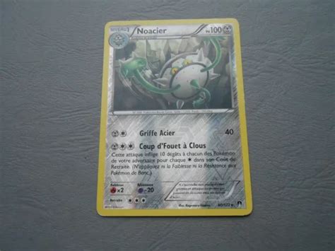 Carte Pok Mon Xy Rupture Turbo Noacier Pv Reverse Rare Fr