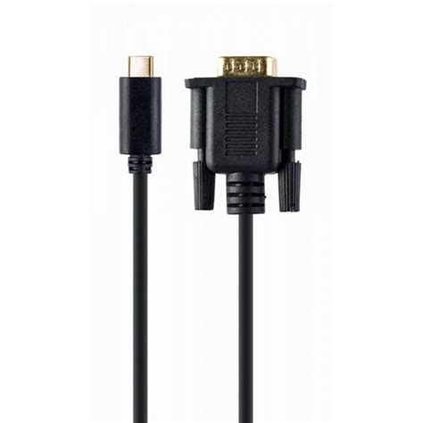 Cablexpert Usb C To Vga M Black A Cm Vgam