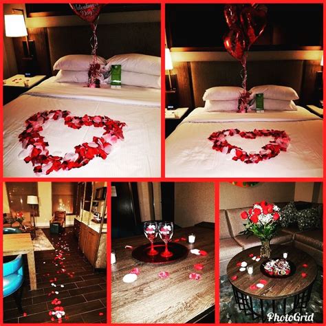 Valentines Day Hotel Room Set Up Svjonespartyplanner Santajones87