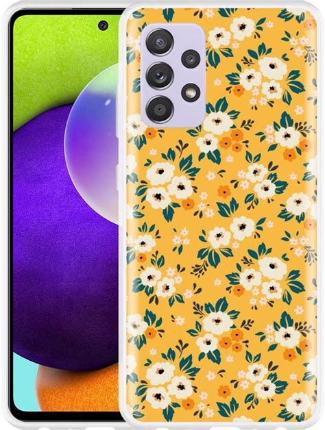 Samsung Galaxy A Hoesje Vintage Bloemenprint Designed By Cazy Bol