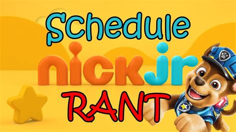 Can I Watch Something Else Nick Jr Schedule Rant Youtube