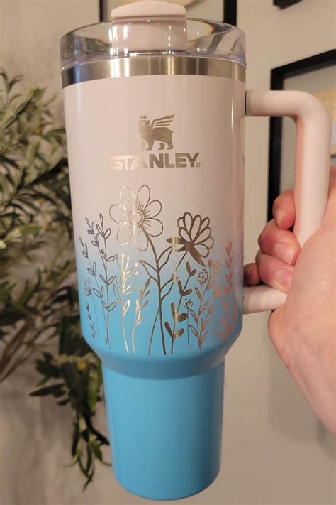 Engraved Stanley Tumbler H20 Personalized Stanley Quencher T For