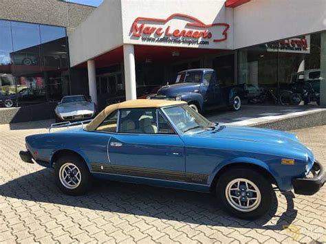 Classic 1979 Fiat 124 Spider Cabrio For Sale Dyler