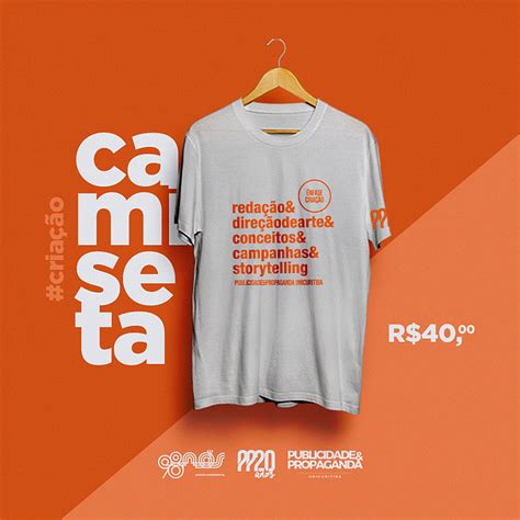 Publicidade E Propaganda Camisetas Oficiais Do Curso Fashion