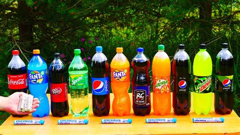 Coca Cola Fanta Sprite Mtn Dew Pepsi And Other Popular Sodas Vs