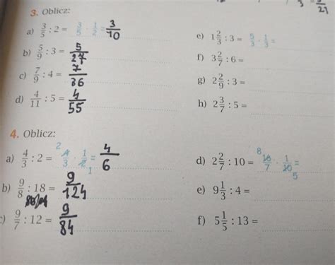 Oblicz Zadanie 3 I 4 Str 45 Matematyka Klasa 5plls To Na Jutro