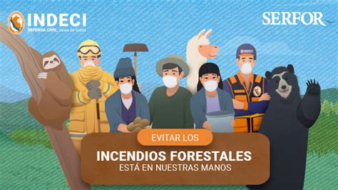 INDECI recomienda medidas de preparación y protección ante incendios