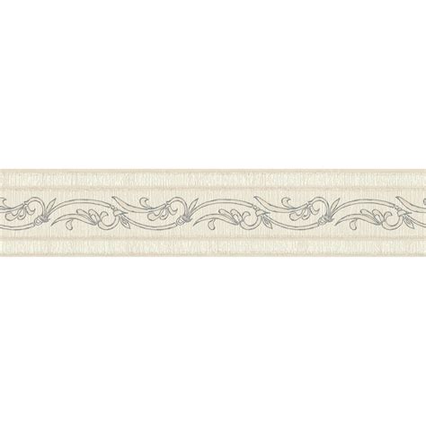 Bricoflor Franz Sische Lilie Tapeten Bord Re In Creme Beige Landhaus