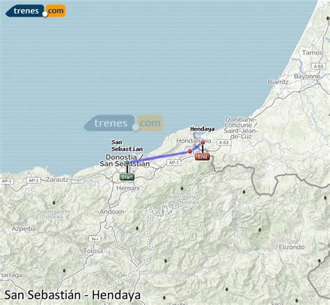Trenes San Sebastián Hendaya baratos billetes desde 2 99 Trenes