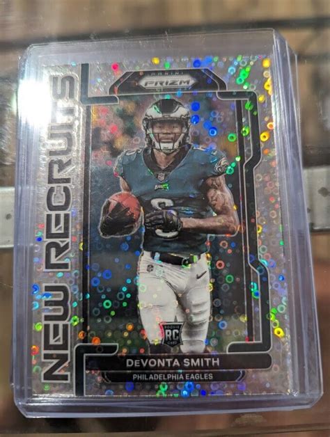 2021 Panini Prizm New Recruits No Huddle Prizm NR 6 Devonta Smith