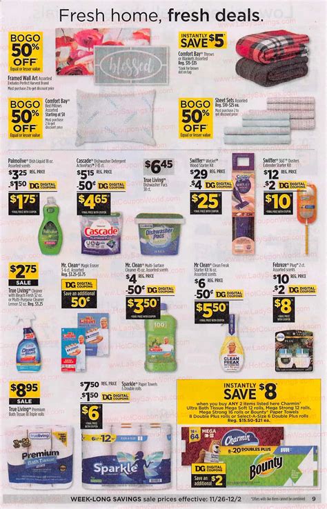 Weekly Sale Flyer Dollar General — Roll Out Savings