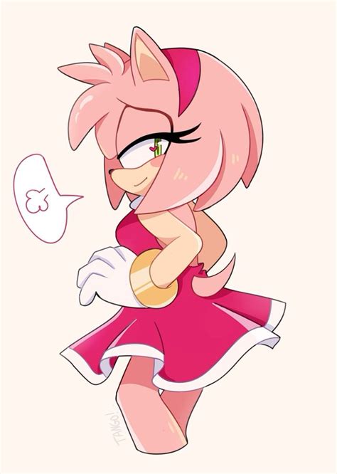 Amy Rose Amy Rose Hedgehog Sonic And Amy