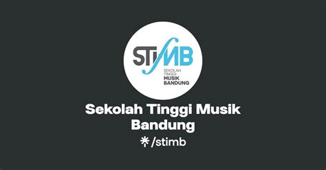 Sekolah Tinggi Musik Bandung Instagram Facebook TikTok Linktree