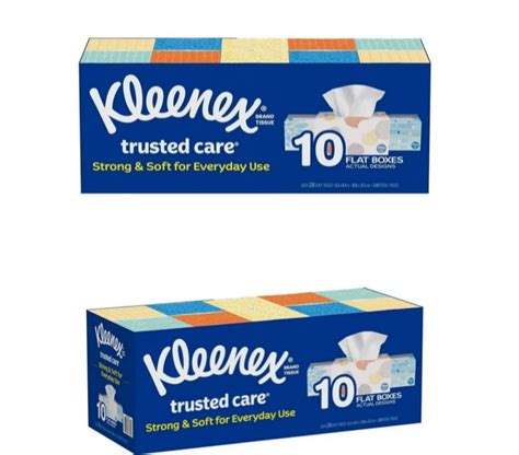 Kleenex Trusted Care Facial Tissue Ply Count Pack Walmart