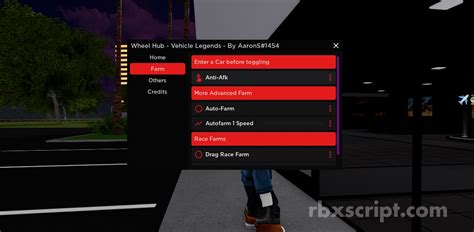 Vehicle Legends Drag Race Farm Highway Race Farm Auto Farm Scripts