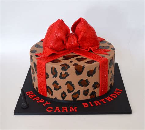 Leopard Birthday Cake Ideas