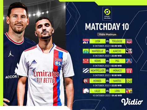 Simak Jadwal Ligue Prancis Pekan Vidio