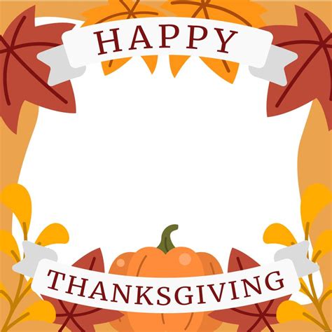 Thanksgiving Border Vector in Illustrator, JPG, EPS, SVG, PNG ...