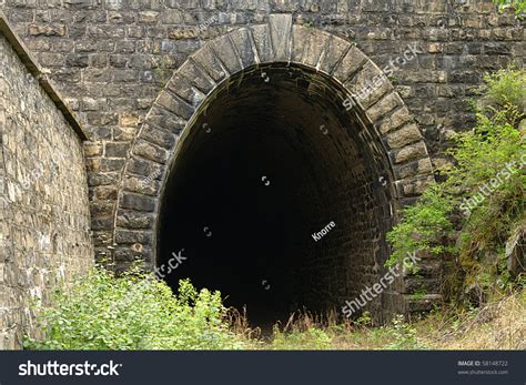 A Tunnel Entrance Stock Photo 58148722 : Shutterstock