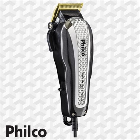 M Quina De Cortar Cabelo Philco Triple Action Ponto