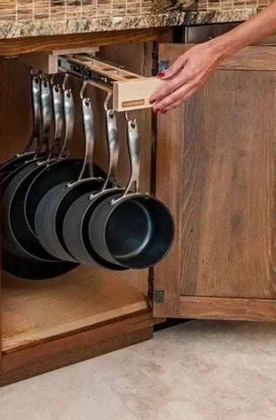 Frying Pan Drawer Storage Cardinal Kitchens Baths Bodyecwasugy