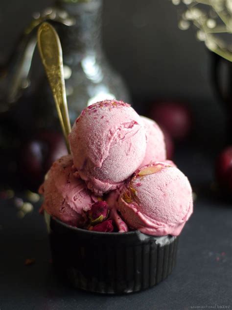 10 Sweets You Can Make With Plums Plum Ice Cream Ice Cream Recipes Plum Ice Cream Recipe