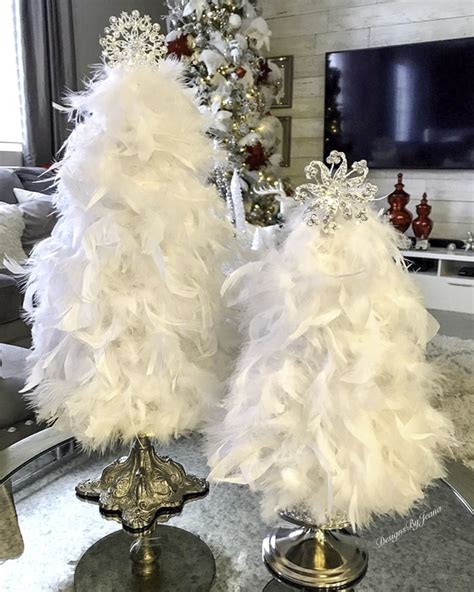 Diy Feather Christmas Trees Designs By Jeana Diy