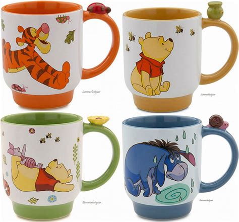 Winnie The Pooh Mug Set Pooh And Friends Pooh X Eeyore Tigger