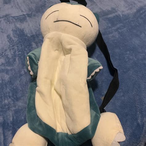 Pokémon Snorlax Backpack Small Defect Shown On Last Depop