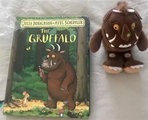 The Gruffalo Plush Toy Book Julia Donaldson Axel Scheffler Ex Cond