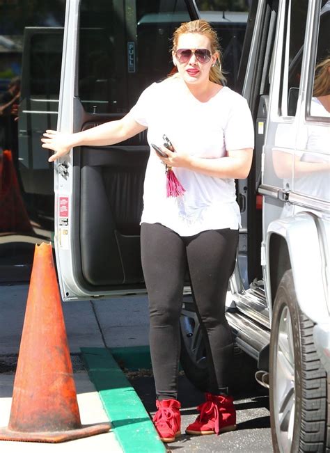 Celebrity World Hilary Duff Downblouse Candids In Los Angeles