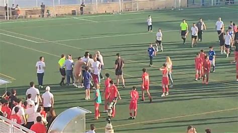 Video Los Incidentes Del Xerez Cd Xerez Dfc De Categor A Infantil Se