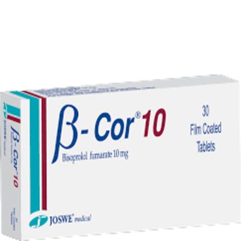 B Cor Bisoprolol Fumarate Mg Tablets Tablets Asset Pharmacy