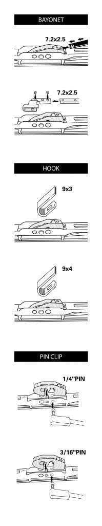 Traditional Wiper Blade Installation Instructions | Napa