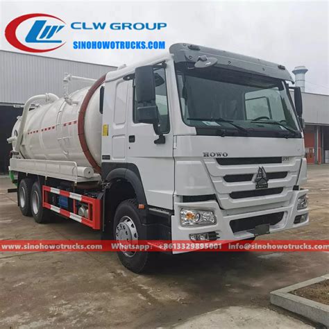 Sinotruk Howo L Sewage Evacuation Truck Madagascar