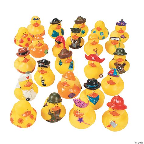 Bulk Rubber Ducky Assortment - 100 Pc.