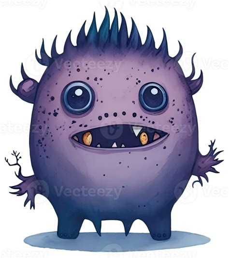 Cute Monster Isolated 24679035 Png