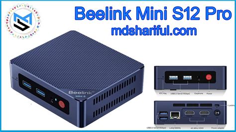 Beelink Mini S12 Pro With 12th Gen Intel Alder Lake N100 Mini Pc Youtube