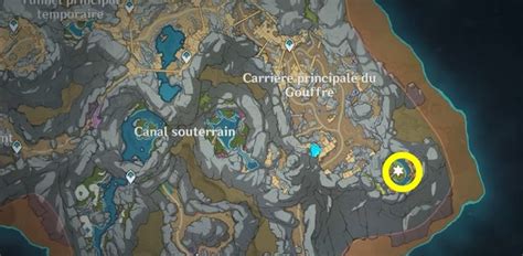 Emplacement Presse papier mystérieux Genshin Impact où trouver les