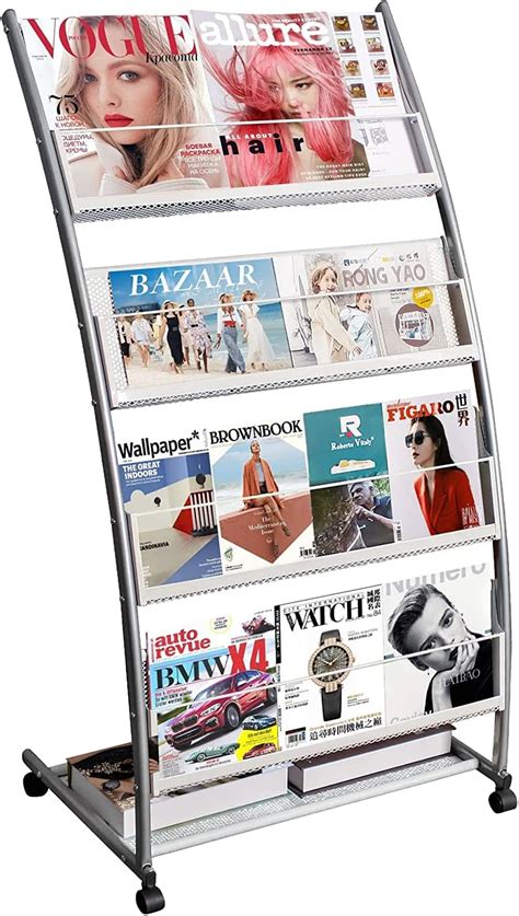 Buy LIWSHWZ Magazine Holder Brochure Stand Detachable Brochure Display