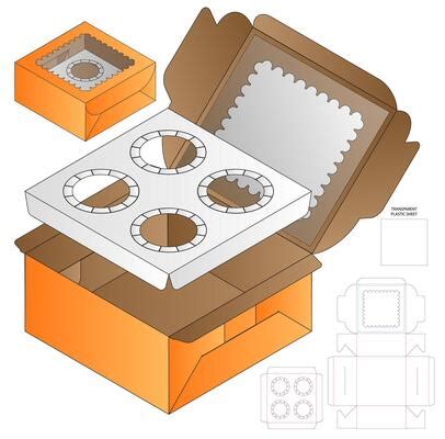 Cookie Box Template Vector Art, Icons, and Graphics for Free Download