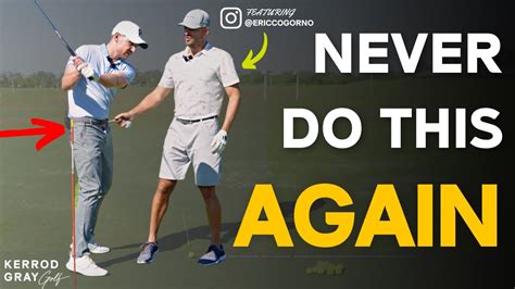 Stop Standing Up During The Golf Swing Fix Early Extension Youtube