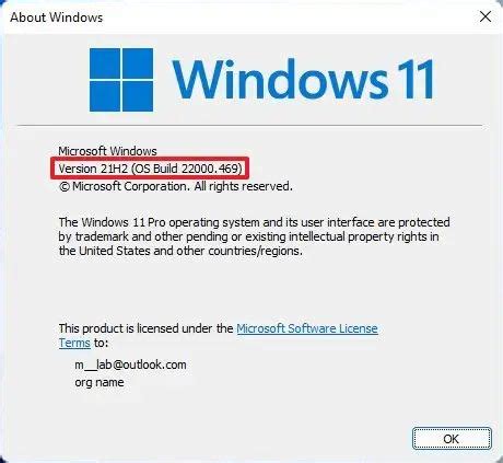 Hur man kontrollerar version på Windows 11 onioni fi