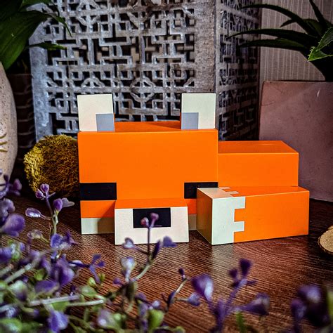 Minecraft Lampe De Table Fox D Elbenwald