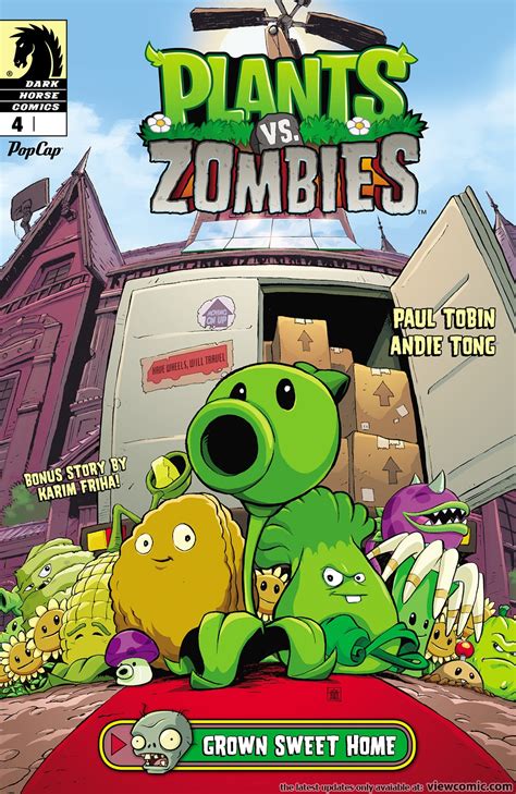 Plants Versus Zombies Grown Sweet Home Read All Comics Online