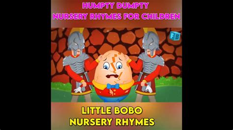 Humpty Dumpty Nursery Rhyme Poster