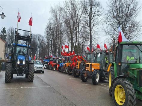 Kolejny Protest Rolnik W I Utrudnienia Na Drodze